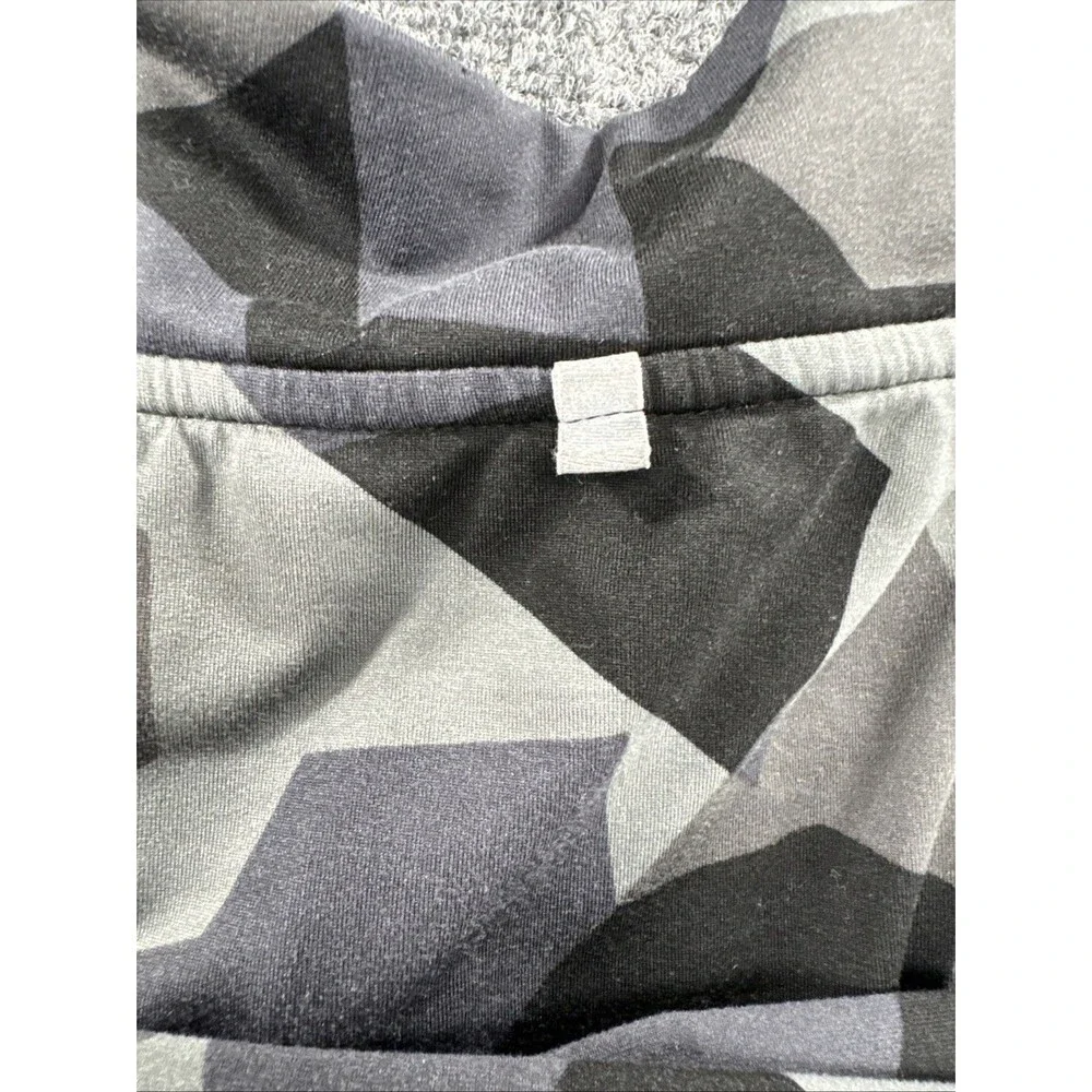 Polo Sport Ralph Lauren ThermoVent Camo Quarter Zip Men’s XL Gray Performance